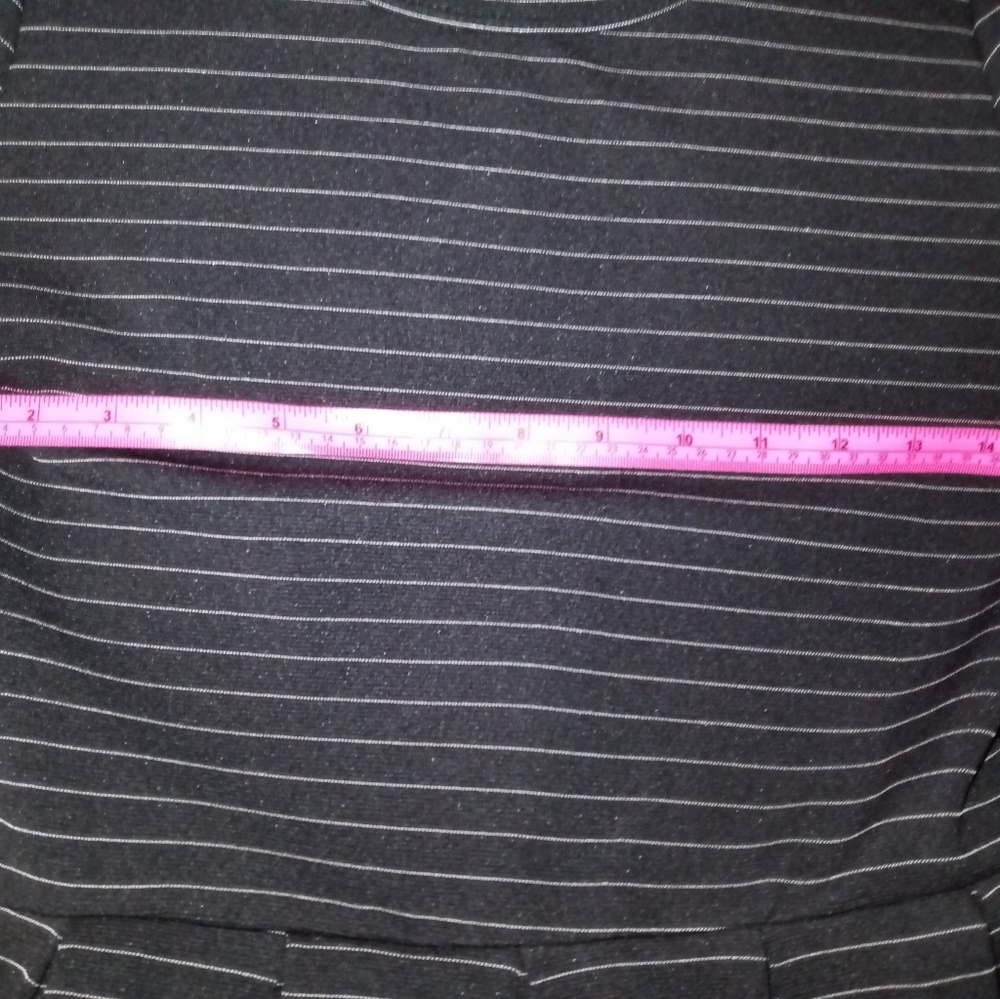 LulaRoe Black Striped Dress - Picture 3 of 7